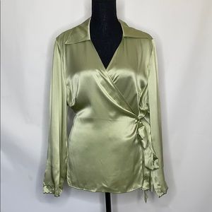 Diane von Furstenburg silk assets top nwot